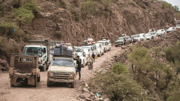 مرصد حقوقي يدعو الحوثيين إلى إنهاء الحصار الذي تفرضه على مدينة تعز