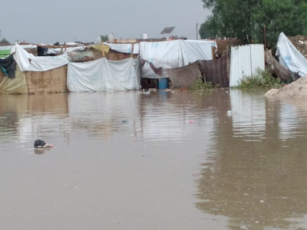 تحذيرات أممية بتأثر نحو مليوني نازح يمني من الأمطار الغزيرة خلال الأسابيع المقبلة