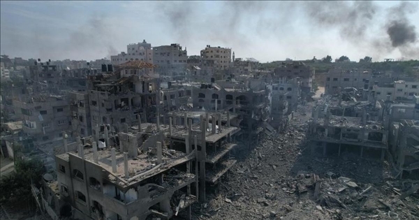 مرصد حقوقي: الاحتلال أسقط ما يوازي ربع قنبلة نووية على قطاع غزة