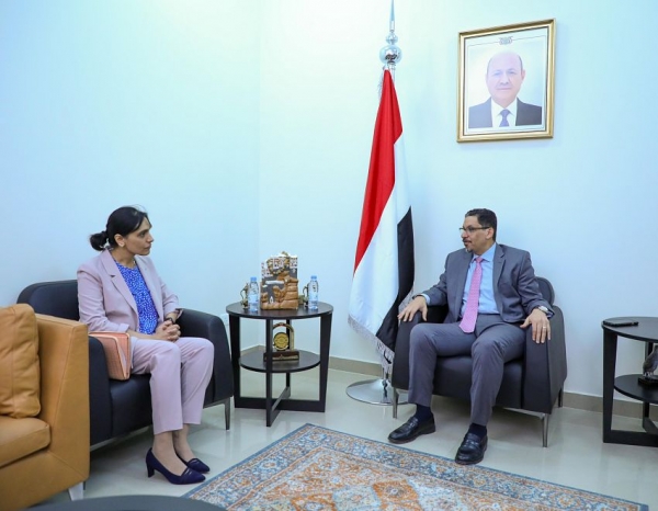 بن مبارك يبحث مع سفيرة بريطانيا تطورات الأوضاع في اليمن