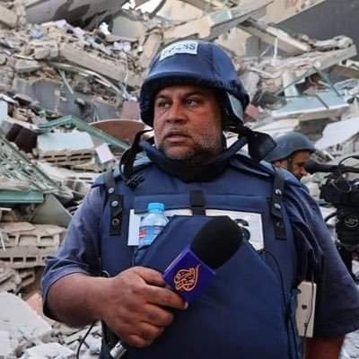 استشهاد زوجة وأولاد مراسل قناة الجزيرة "وائل الدحدوح" بقصف للاحتلال على غزة
