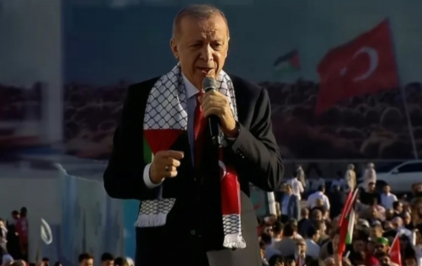الرئيس التركي: الغرب مسؤول عن جرائم الإبادة بغزة وإسرائيل "مجرمة حرب"