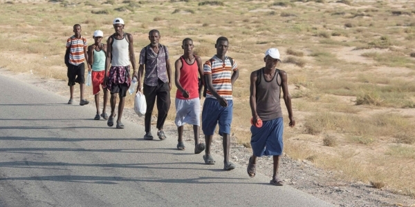 منظمة الهجرة تعلن وصول 1169 مهاجر إفريقي إلى اليمن خلال أكتوبر الماضي