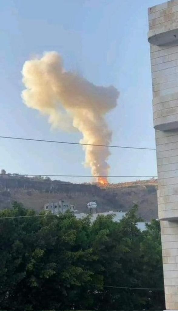 مصدر أمني: انفجار عطان بصنعاء نتيجة لإجراء تجربة عسكرية للقوات الحوثية