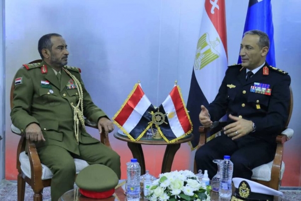 مباحثات "يمنية مصرية" بشأن التعاون المجال العسكري والأمن البحري