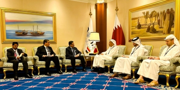 بن مبارك يجري مباحثات في قطر بشأن جهود إحياء السلام في اليمن