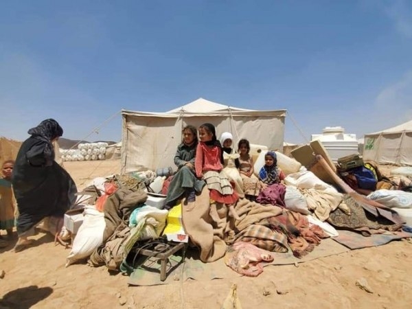 تقرير حكومي: أكثر من 47900 طفل في مخيمات النازحين بمحافظة مأرب