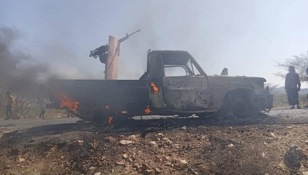 مقتل قائدين عسكريين في قوات الانتقالي وإصابة 9 آخرين بانفجار عبوة ناسفة في أبين