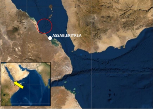 البحرية البريطانية تعلن تلقيها تقريرًا عن اقتراب مركبتين صغيرتين من سفينة قبالة سواحل إريتريا