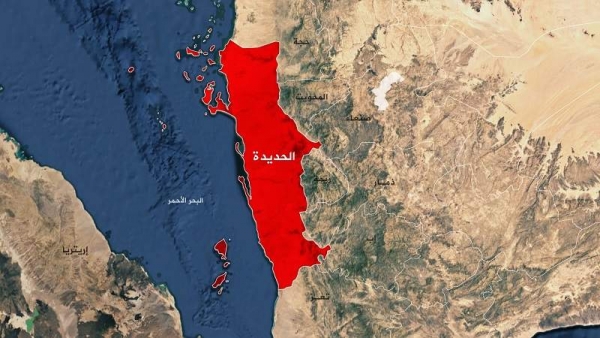 جماعة الحوثي تعلن عن تعرّض مديرية اللحية الساحلية بمحافظة الحديدة لقصف أمريكي بريطاني
