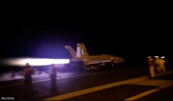 واشنطن تعلن تدمير صاروخ للحوثيين كان يشكل خطرا على الطائرات الأمريكية