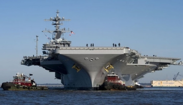 البحرية الأمريكية: حاملة طائرات "ايزنهاور" تواصل عملياتها في البحر الأحمر