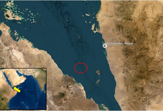 أمبري: استهداف سفينة على بعد 61 ميلا بحريا جنوب غربي الحديدة