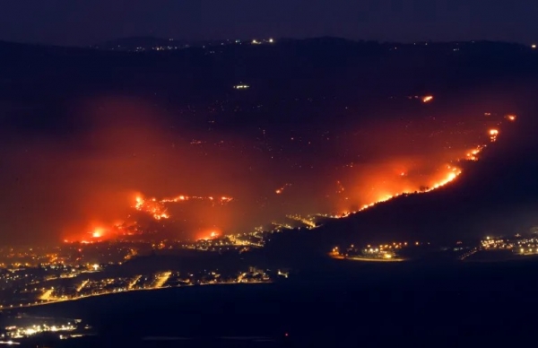 إسرائيل تحاول إخماد النيران وبن غفير يدعو لـ"حرق" لبنان
